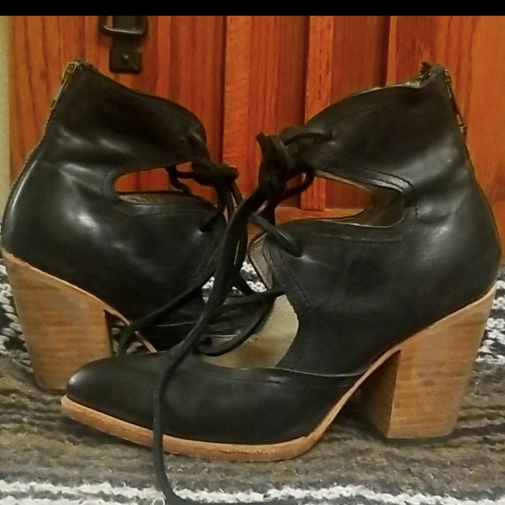 Freebird by Steven FLAME Booties Black Size 7